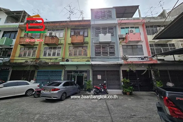 อาคารพาณิชย์ ซอยอุดมสุข 35 เนื้อที่ 14 ตรว. ใกล้ตลาดอุดมสุข ถนนสุขุมวิท แขวงบางนา เขตพระโขนง