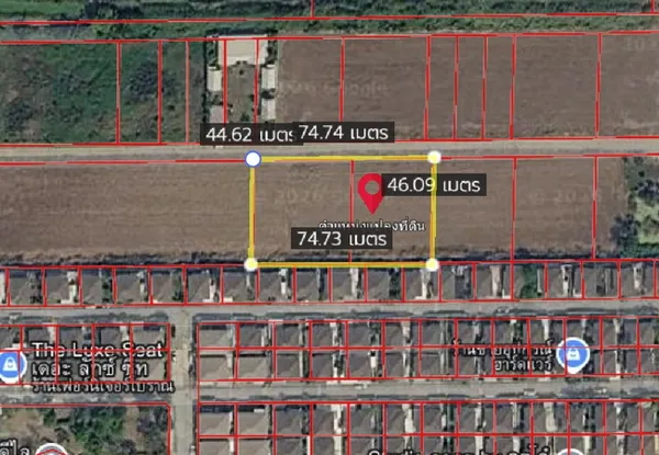 ขายที่ดิน 880.8 ตร.ว. ซอยสาลี่อินจัน ถนนลำลูกกา ตำบลลาดสวาย อำเภอลำลูกกา ปทุมธานี