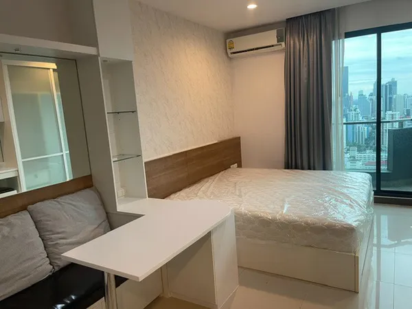 ให้เช่า คอนโด ศุภาลัย พรีเมียร์ แอท อโศก ติด MRT เพชรบุรี 33.5 ตารางเมตร ชั้น 35 วิวโล่ง 180 องศา ตกแต่งครบ