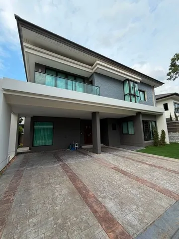 บ้านเดี่ยว 2 ชั้น 4 ห้องนอน 5 ห้องน้ำ 1 ห้องแม่บ้าน เฟอร์นิเจอร์ครบ เดอะซิตี้ รามอินทรา 2