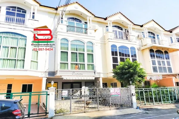 ขาย/เช่า ทาวน์โฮม เนื้อที่ 33.5 ตร.ว. หมู่บ้าน ณ สยามพาร์ค (ซอยกรุงเทพนนท์ 6) ถนนกรุงเทพฯ-นนทบุรี ตำบลบางเขน อำเภอเมืองนนทบุรี นนทบุรี
