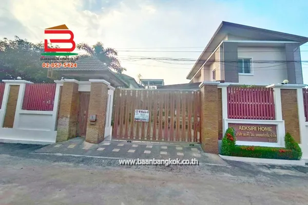 ที่ดินพร้อมบ้าน พุทธมณฑลสาย 2 ซอย 7 เนื้อที่ 398 ตรว. (ใกล้International Pioneers School) แขวงบางแคเหนือ เขตบางแค
