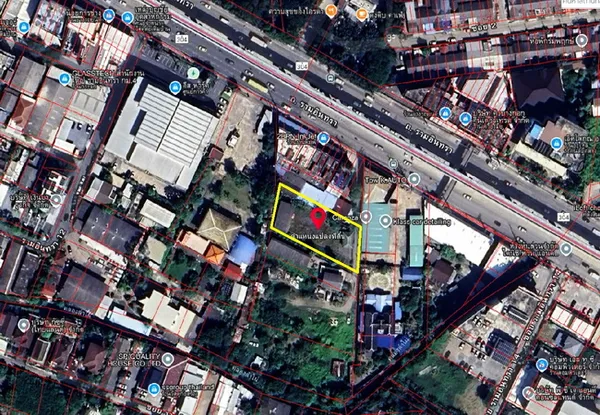 ขายที่ดิน รามอินทรา กม.4 แขวงท่าแร้ง เขตบางเขน กรุงเทพมหานคร เนื้อที่ 328 ตร.ว.