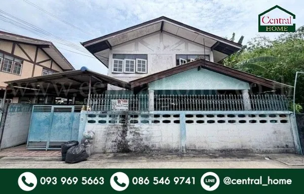 บ้านเดี่ยว หมู่บ้านนิมิตรา บางกรวย - การไฟฟ้าพระราม 7 หลังริม