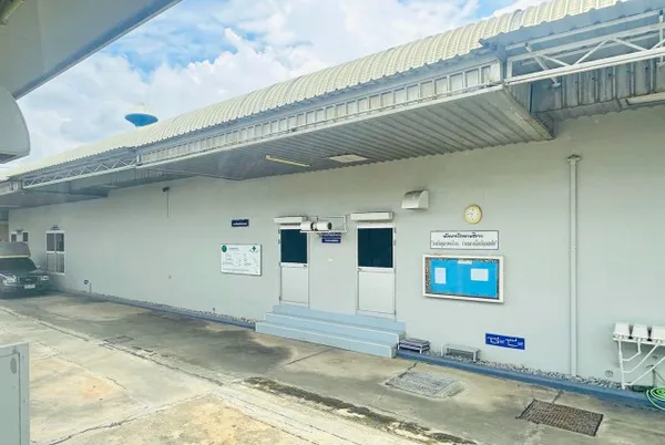 อาคาร Clean Room ปากจั่น นครหลวง จ.อยุธยา ห้องปลอดเชื้อ 2 ห้องน้ำ 2 ออฟฟิศ ที่ดิน 2 ไร่ 1140 ตร.ม.