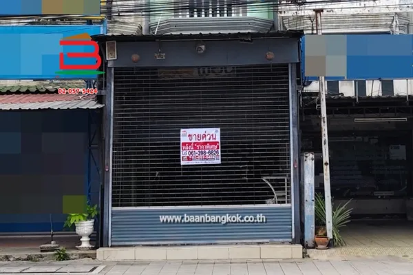 อาคารพาณิชย์ ซอยสายไหม 79 เนื้อที่ 39 ตารางวา ตรงข้ามตลาดวงศกรสายไหม ถนนสุขาภิบาล 5 แขวงสายไหม เขตสายไหม