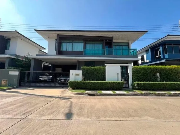 HR 10422 ให้เช่าบ้านเดี่ยว เศรษฐสิริ กรุงเทพกรีฑา บ้านพร้อมเฟอร์นิเจอร์ 4ห้องนอน รับต่างชาติ