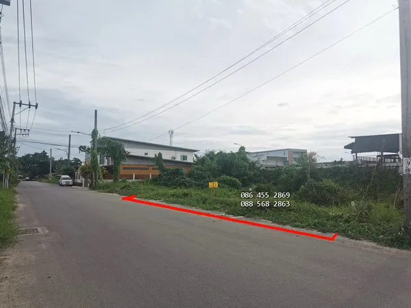 ขายด่วน ที่ดินเปล่า 103 ตรว. อยู่ซอยศรีด่าน22-ถนนศรีนครินทร์ ใกล้แม็คโคร รร.นานาชาติไทย-สิงคโปร์ รถไฟฟ้าสถานีศรีแบริ่ง ที่สวยติดถนนเมนเหมาะปลูกบ้านพักหรือสำนักงาน