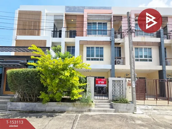 ขายทาวน์โฮม 3 ชั้น หมู่บ้านเดอะแพลนท์ ซิตี้ สาทร (The Plant Citi Sathorn) ติดถนนกัลปพฤกษ์