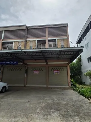ขายตึกอาคารพาณิชย์ 2 ชั้น 2 คูหา ติดกัน (หลังริมตีทะลุกัน) นิคมพัฒนา ระยอง
