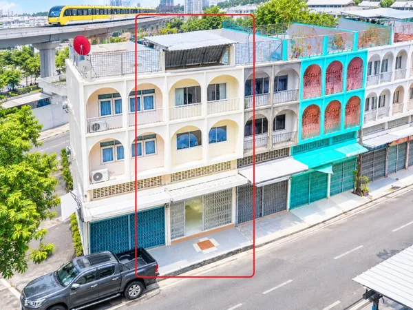 260927mstawpn ให้เช่า สำนักงาน รพ.เวชธานี โรงแรม ให้เช่าอาคารพาณิชย์ 4 ชั้น ลาดพร้าว103-113 18ตร.ว. 280ตร.ม. 3-4นอน 3น้ำ