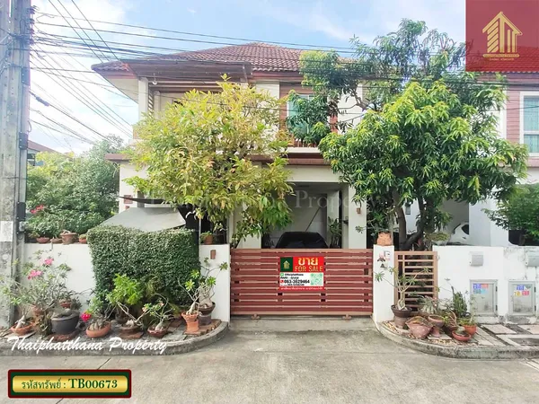 หมู่บ้าน เอโทล มัลดีฟส์ ปาล์ม บ้านหลังมุม ตกแต่งพร้อมอยู่ ใกล้เมกา บางนา ราคาพิเศษ