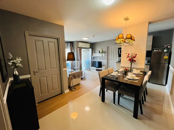 D Condo Creek Phuket ดีคอนโด ครีก ภูเก็ต ห้อง 62 ตารางเมตร 2 ห้องนอน 2 ห้องน้ำ ชั้น6 วิวสระ ตกแต่งครบพร้อมอยู่