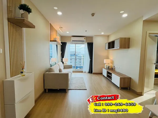 ขายคอนโด ศุภาลัย เวอเรนด้า สถานีภาษีเจริญ ตรงข้ามซีคอนบางแค 56 ตารางเมตร 2 ห้องนอน ชั้น8 ตึกA ตกแต่งครบตามรูป