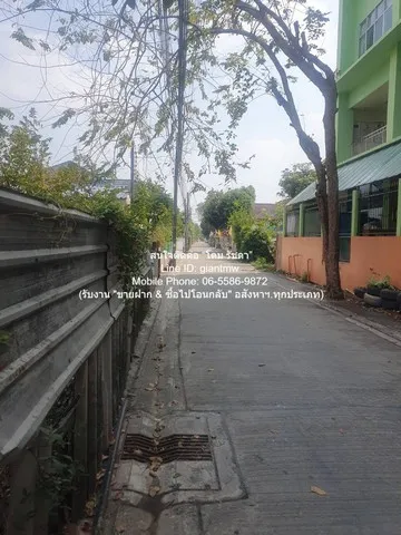 DSL-1247 ขาย ที่ดิน ขายที่ดินเปล่าถมแล้วแปลงเล็ก 100 ตร.ว. หลังหมู่บ้านเสนานิเวศน์โครงการ 2 ราคา 6,500,000 บาท 6500000 บ