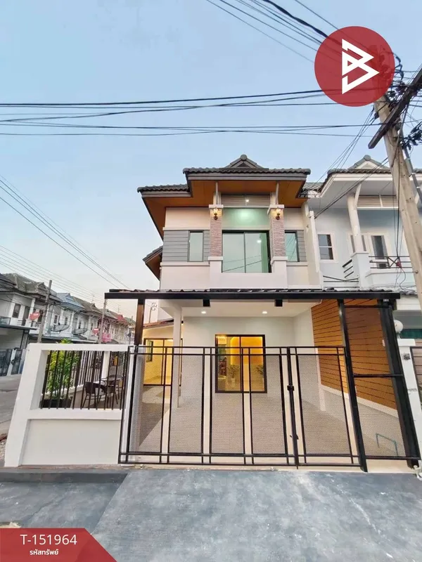 ขายบ้านแฝด หมู่บ้านดิเอมเมอรัลด์พาร์ค2 บางบัวทอง (The Emerald Park2) นนทบุรี