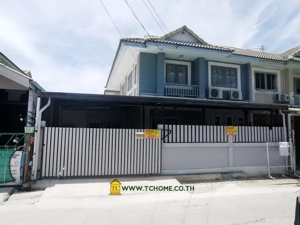 ขายทาวน์เฮ้าส์ 2 ชั้น 30 ตรว. พฤกษา 15 บางพลี-ตำหรุ บ้านสวยสภาพดีมีต่อเติม พร้อมปั๊ม+แท็งก์น้ำ มุ้งลวดเหล็กดัด ใกล้นิคมฯ บางปู ไปแพรกษา-สุขุมวิทได้