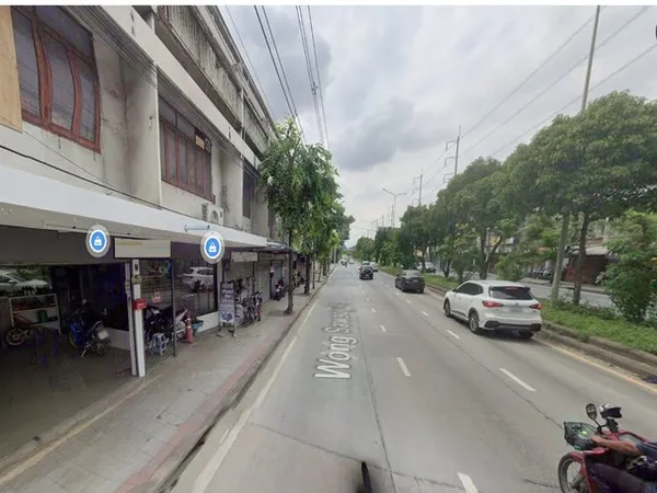 ขายที่ดินติดถนนวงศ์สว่าง เขตบางซื่อ 328 ตรว. ผังที่ดินสีน้ำตาลเข้ม หน้ากว้าง 37 เมตร ใกล้สะพานพระราม 7 (ขายเท่าราคาประเม