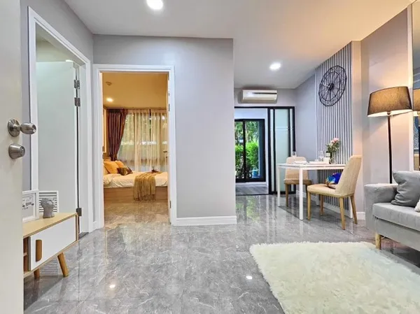 MRTศรีอุดม 780ม. BTSอุดมสุข 3.1กม. คอนโดให้เช่า ไอคอนโด สุขุมวิท 103 ทำเลดี อุดมสุข 58 31.27ตร.ม. 1 นอน 1 น้ำ