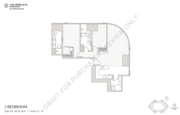 2-Bedroom @ The Wireless Residences by Upper House ราคาแรกสุดของโครงการ ถูกกว่าตอนนี้หลายล้านบาท เจ้าของขายเอง