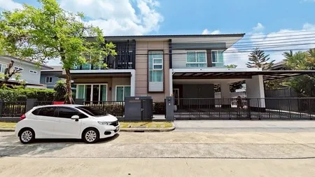 ให้เช่า บ้านเดี่ยว หมู่บ้าน ลัดดารมย์ บางนา กม.7 ใกล้ Megaบางนา โทร 095-164-2956 ปุ้ย