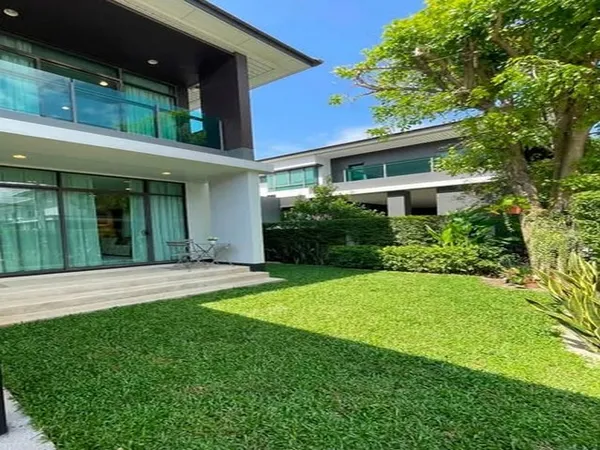 รหัสC7240 ให้เช่าบ้านเดี่ยวหมู่บ้านเศรษฐสิริ กรุงเทพกรีฑา บ้านรีโนเวทใหม่ ตกแต่งครบพร้อมอยู่