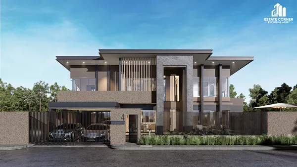 ขายบ้านเดี่ยว 2 ชั้น 4 ห้องนอน 5 ห้องน้ำ สไตล์ Modern Luxury บนทำเล อมรพันธ์ 9 เสนานิคม 1 แยก 42  บ้านมือหนึ่งสร้างใหม่พร้อมเข้าอยู่