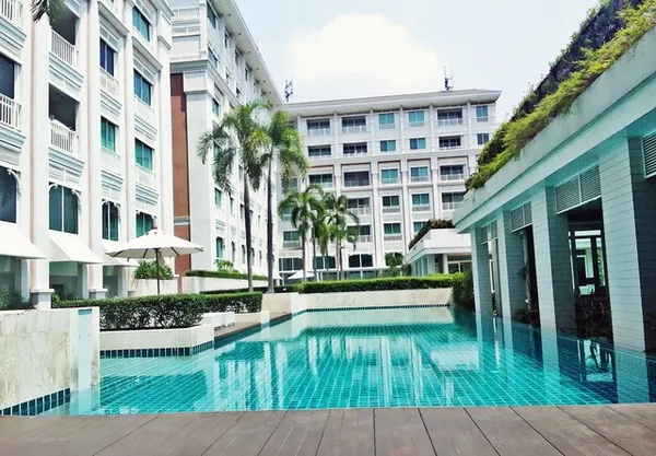 ขาย คอนโด Leticia Rama 9 เลทีเซีย พระราม 9 ชั้นทั้งหมด 8 ชั้น ห้องนอน 1 ห้อง ห้องน้ำ 1 ห้อง ใกล้กับ MRT ศูนย์วัฒนธรรมแห่