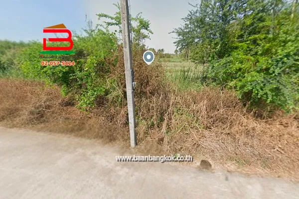 ที่ดินเปล่า เนื้อที่ 216 ตรว.ใกล้วัดบางพระ(หลวงพ่อเปิ่น) ถนนทางหลวงชนบทนครปฐม 5032 ตำบลบางระกำ อำเภอบางเลน จังหวัดนครปฐม