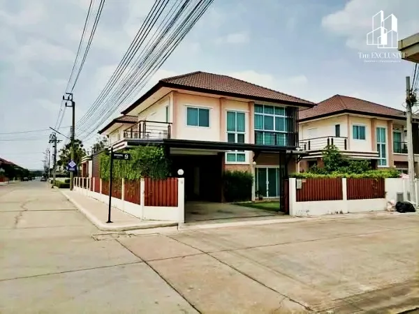 Listing No. 82560 ขายบ้านเดี่ยวหลังมุม หมู่บ้านจิรกานต์ 2 ไทรน้อย-นนทบุรี 50.5 ตร.ว. ต่อเติมครบ มีห้องข้างบ้าน ติด รพ.ไทรน้อย เพียง 4.25 ล้าน