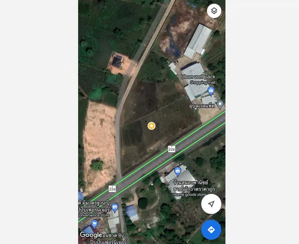 เช่า/ขาย ที่ดินวารินชำราบ อุบลราชธานี 5 ไร่เศษ