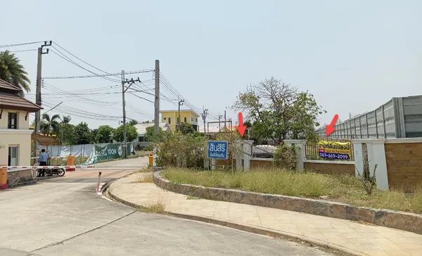 ขายที่ดินจัดสรร ถูก ม.สินสิริ 76.7 ตร.ว. 23,000บ/ตร.ว. 1,764,100บ ติดถนนหน้าหมู่บ้าน ถ.โยธาธิการ นนทบุรี2029 บางบัวทอง