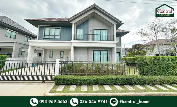 บ้านเดี่ยว เพฟ บางนา หลังมุม สไตส์ Modern ราคาถูก