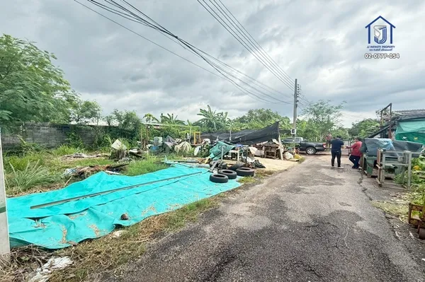 ขายที่ดินถมแล้ว 100  ตารางวา ถนนพระราม 2 ซอย 80