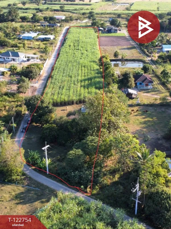 ขายด่วนที่ดินเปล่า เนื้อที่ 6 ไร่ 2 งาน 97 ตารางวา อ.บ้านโป่ง ราชบุรี