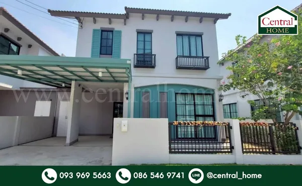 บ้านแฝด อณาสิริ รามคำแหง บิวท์อินทั้งหลัง พร้อมเข้าอยู่