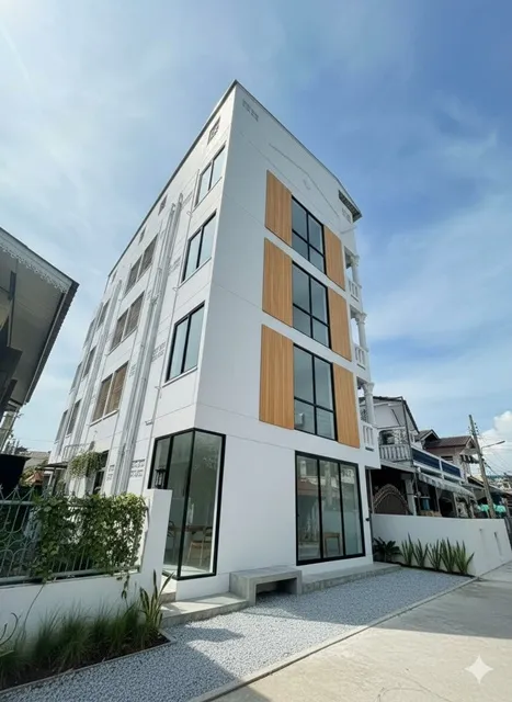 BTSสายหยุด 1.7 กม.ขายอพาร์ทเม้นท์ 5 ชั้น 40ตร.วา. แยกสะพานใหม่ รามอินทรา5-21 600ตร.ม.24น้ำ นานาชาติ ม.เกริก 3.0 กม. 24นอ