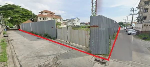 ให้เช่า ที่ดิน พร้อมล้อมรั้ว 264 ตร.วา 1064 ตรม. บางนา-ตราด17-21 700ม. หลังเซ็นทรัล บางนา โลตัส อุดมสุข40-44