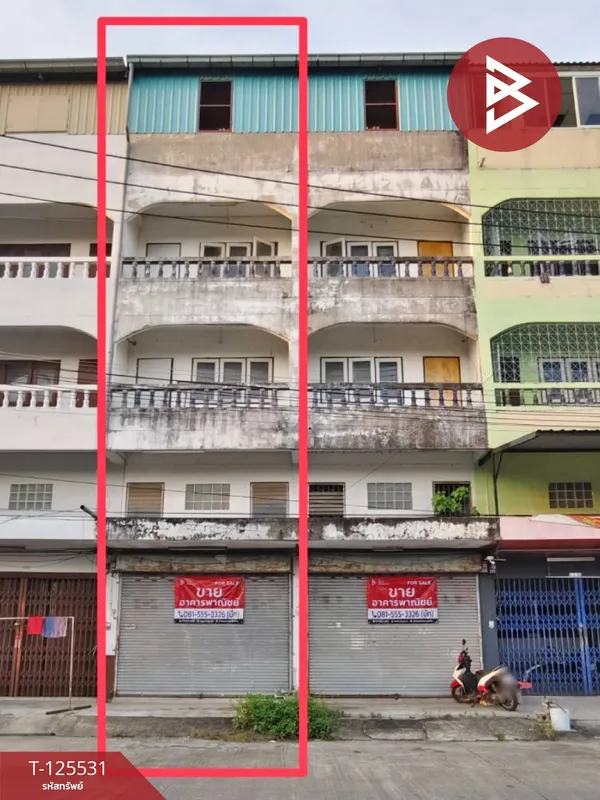 ขายอาคารพาณิชย์ 3 ชั้น เนื้อที่ 20.1 ตร.วา คลัง นครศรีธรรมราช