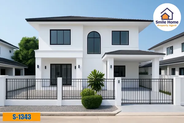 ขายบ้านเดี่ยวมัณฑนา ศรีนครินทร์ (ซอยศรีด่าน 22) สมุทรปราการ ใกล้รถไฟฟ้าสายสีเหลือง