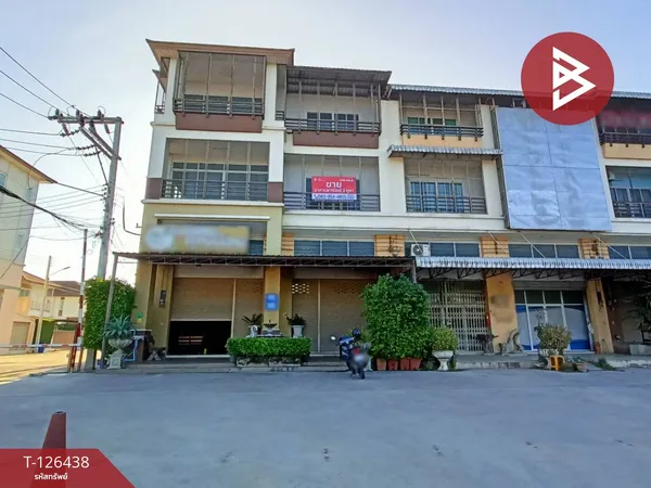 ขายอาคารพาณิชย์ 2 คูหา หมู่บ้านแฟมิลี่เฮ้าส์ วัดไทร เมืองนครสวรรค์ ทำเลค้าขาย ติดถนน