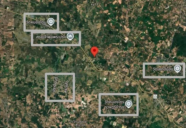 ขายที่ดินสระแก้ว ผังสีเขียว ตำบลบ้านแก้ว อำเภอเมือง จ.สระแก้ว เนื้อที่รวม 274-1-61 ไร่