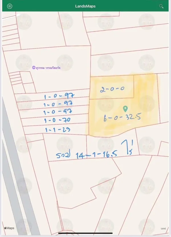 ขายด่วน ที่ดินทำเลดี ติดกับถนน สายเอเชีย สาย 41 อ. ไชยา จ.สุราษฏร์ธานี
