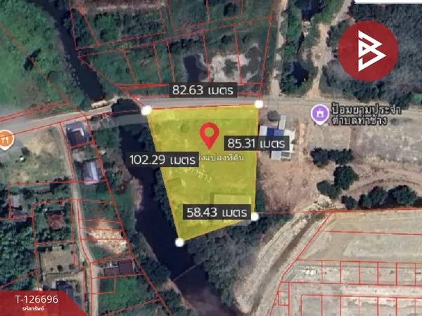 ขายที่ดิน เนื้อที่ 3 ไร่ 2 งาน 30 ตร.วา ท่าช้าง จันทบุรี