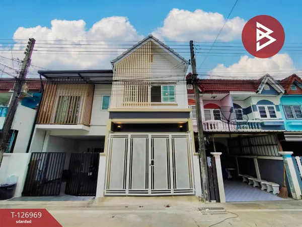 ขายทาวน์เฮ้าส์ หมู่บ้านฉัตรณรงค์3 ลำลูกกา ปทุมธานี