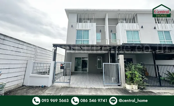 ทาวน์โฮม ซิตี้เซนส์ ศาลายา - พุทธมณฑล หลังริม ราคาถูกที่สุดในโครงการ