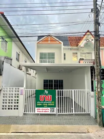 ขายบ้านทำเลดี ใกล้ BTS สถานีแพรกษา ใกล้ทางด่วนกาญจนาภิเษก หมู่บ้านรินทิชา ซอยมังกร-นาคดี แพรกษา