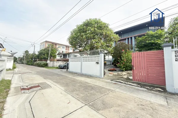 ขายบ้านเดี่ยว 2 ชั้น 121 ตร.ว. ซอยบางแวก 87 ใกล้ถนนกาญจนาภิเษก หลังมุม