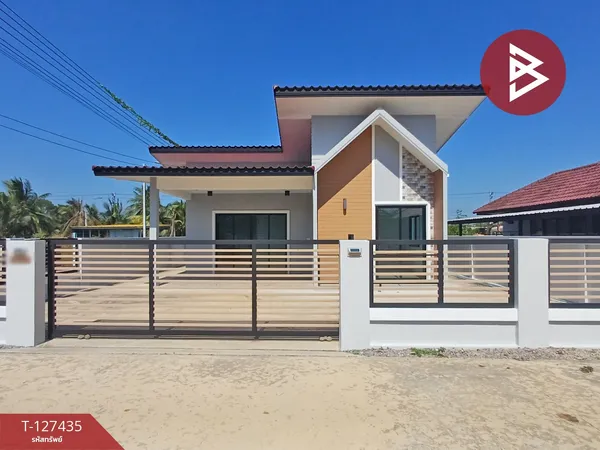 ขายบ้านเดี่ยวชั้นเดียว เนื้อที่ 60.5 ตร.วา ลาดใหญ่ สมุทรสงคราม ทำเลดี