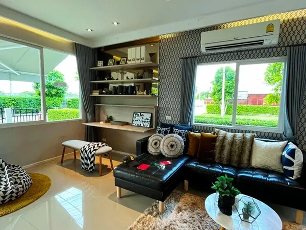 เพชรเกษม-ทวีวัฒนา 3-4 นอน สนามหลวง2 650ม. ม.กรุงเทพธนบุรี 2.5 กม. ให้เช่าทาวน์โฮมสุดหรู 2ชั้น หลังมุม2 น้ำ 31 ตร.ว. จัดเ